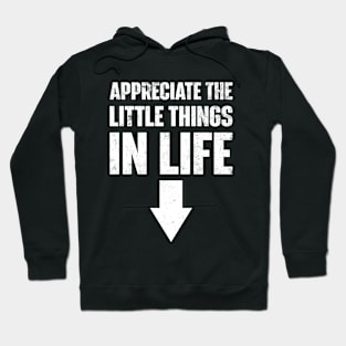 Appreciate The Small Things In Life Hoodie